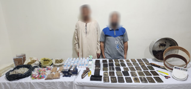 ضبط تجار مخدرات وأسلحة بـ 20 مليون جنيه في عمليات أمنية كبرى في 3 محافظات