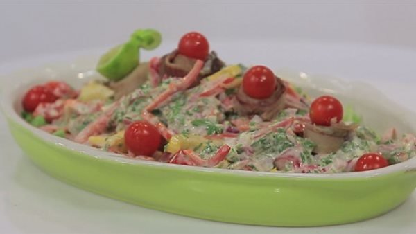 طريقة عمل سلطة الرنجة