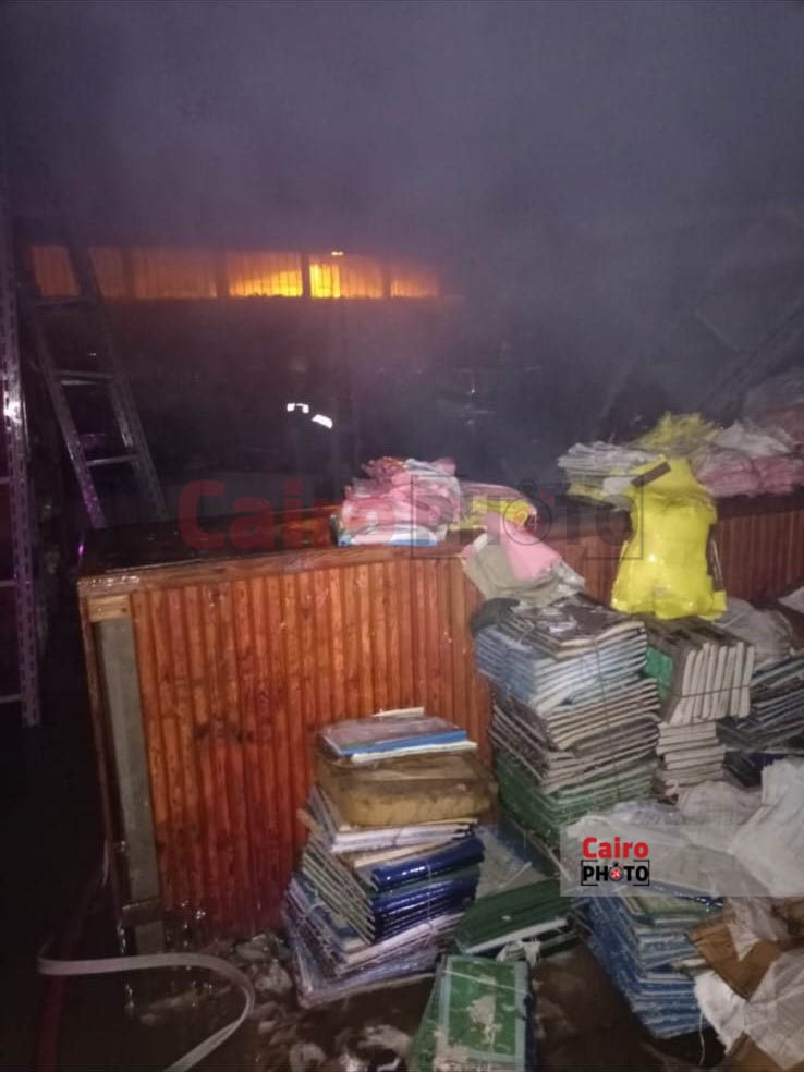 اندلاع حريق داخل قطاع دار الكتب بالعمرانية والحماية المدنية تحاول السيطرة