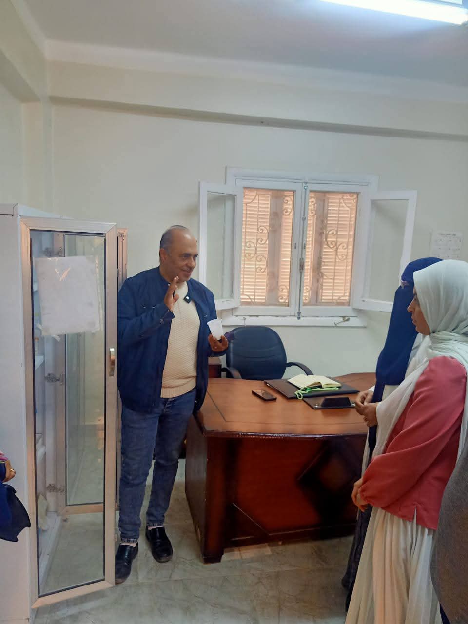 جانب من جولة وكيل وزارة الصحة بالوادى الجديد