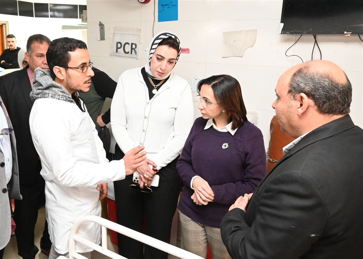 محافظ البحيرة تتفقد مستشفى أبو حمص المركزي وتحيل المقصرين للتحقيق 