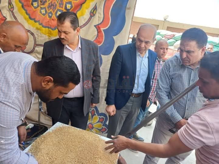 بداء موسم توريد القمح 