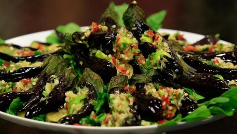 طريقة عمل البتنجان المخلل زي المحلات