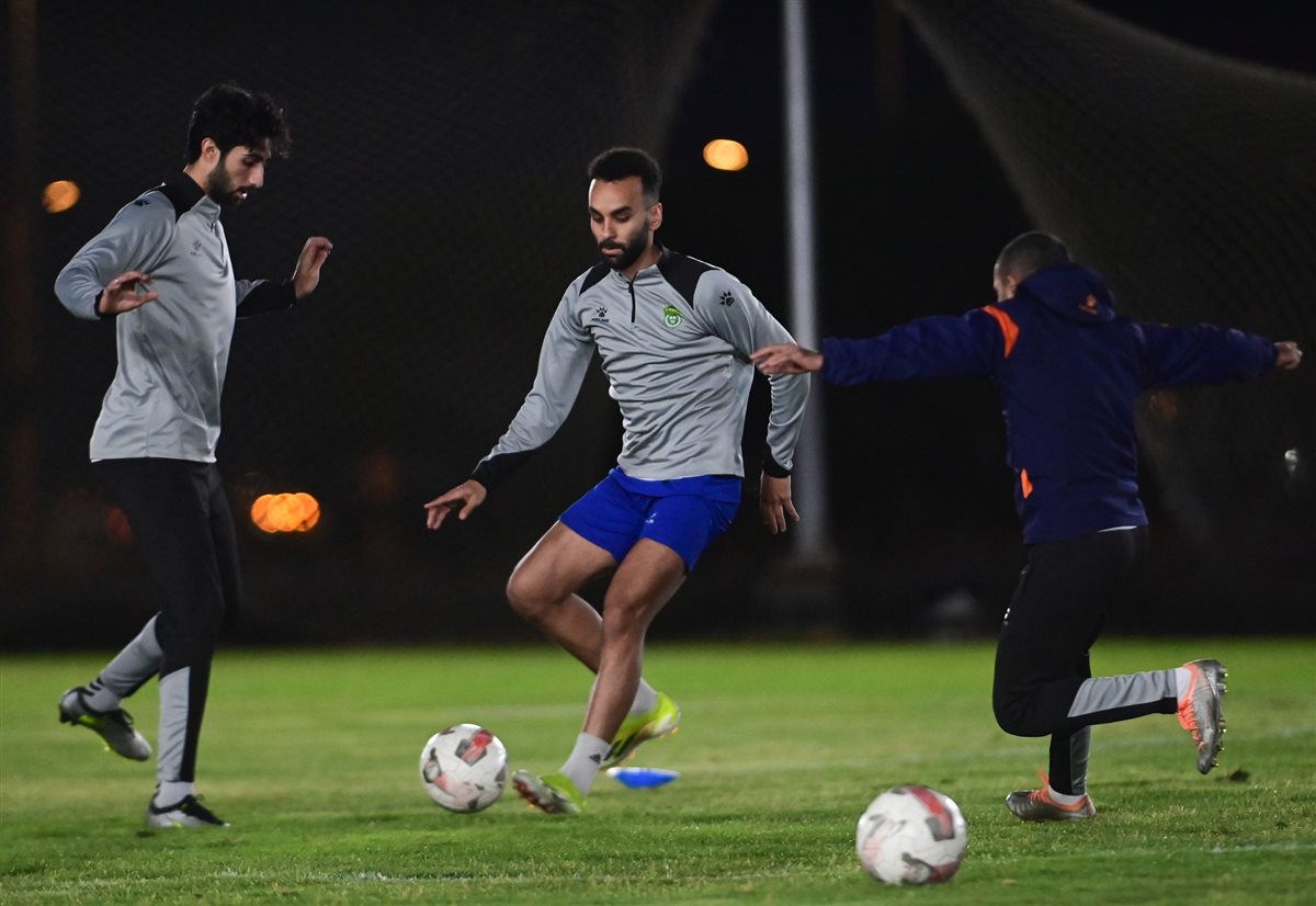 مران الاتحاد السكندري مساء اليوم