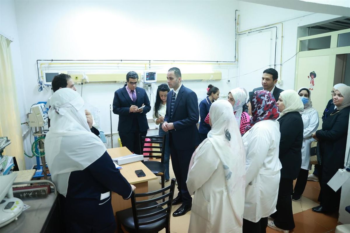 جولة نائب وزير الصحة