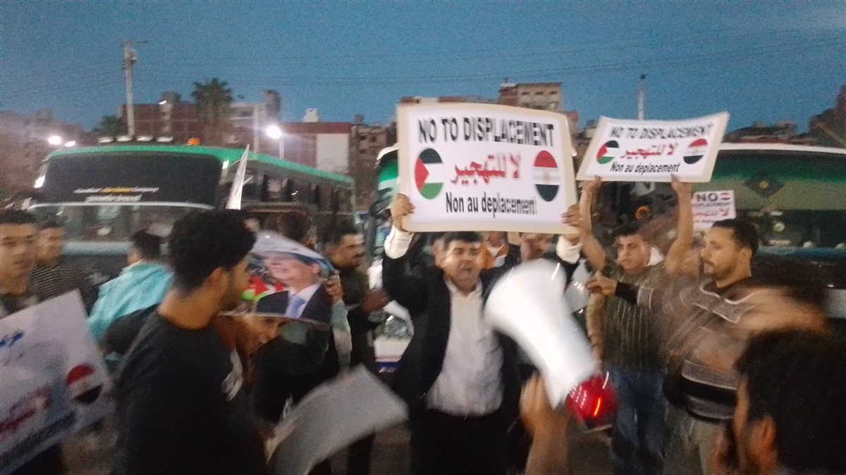 جانب من المسيرات