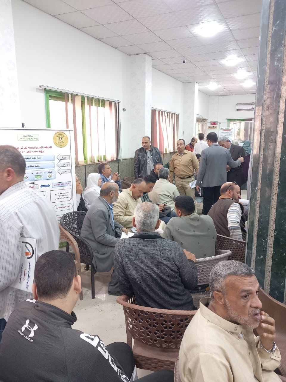 محافظ الدقهلية داخل المركز التكنولوجي