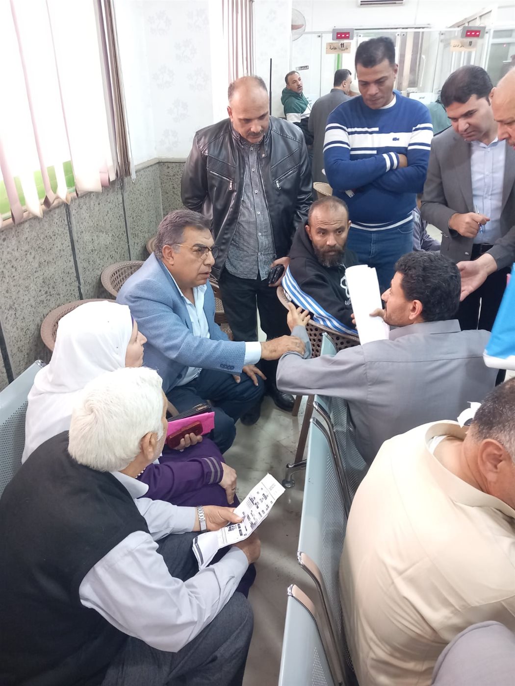 محافظ الدقهلية داخل المركز التكنولوجي