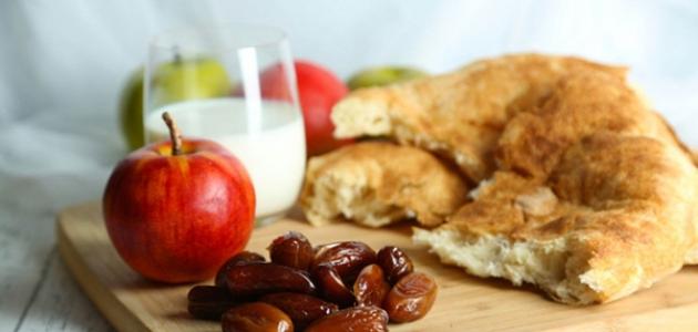 جدول أكل صحي بعد رمضان