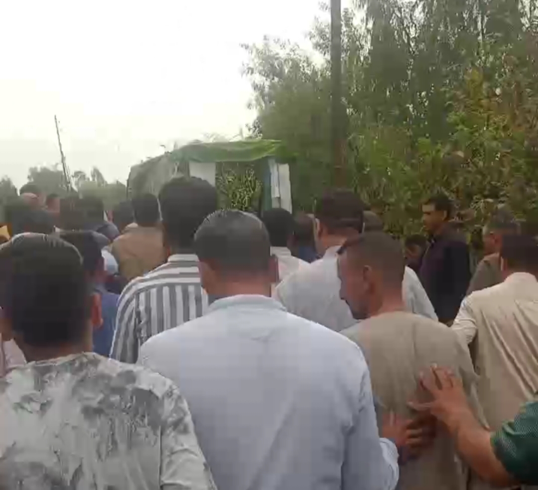 المئات يشيعون جثمان ضحية زوجها بالبحيرة