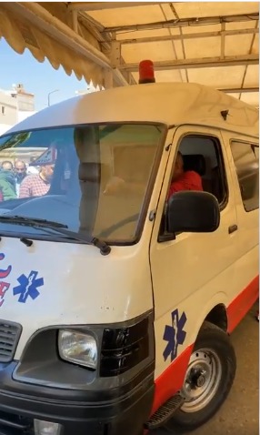 تشييع جثمان زوج الفنانة عارفة عبد الرسول من مسقط رأسه بالإسكندرية