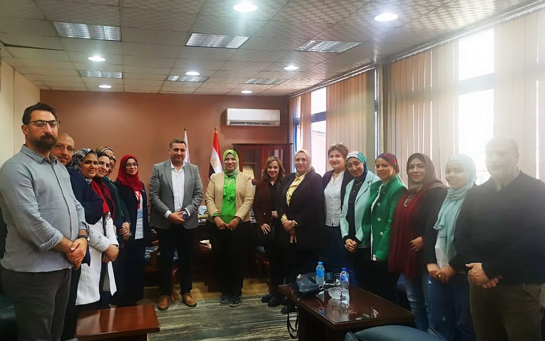  استعدادات لافتتاح مبنى لمركز أورام بمستشفى القباري