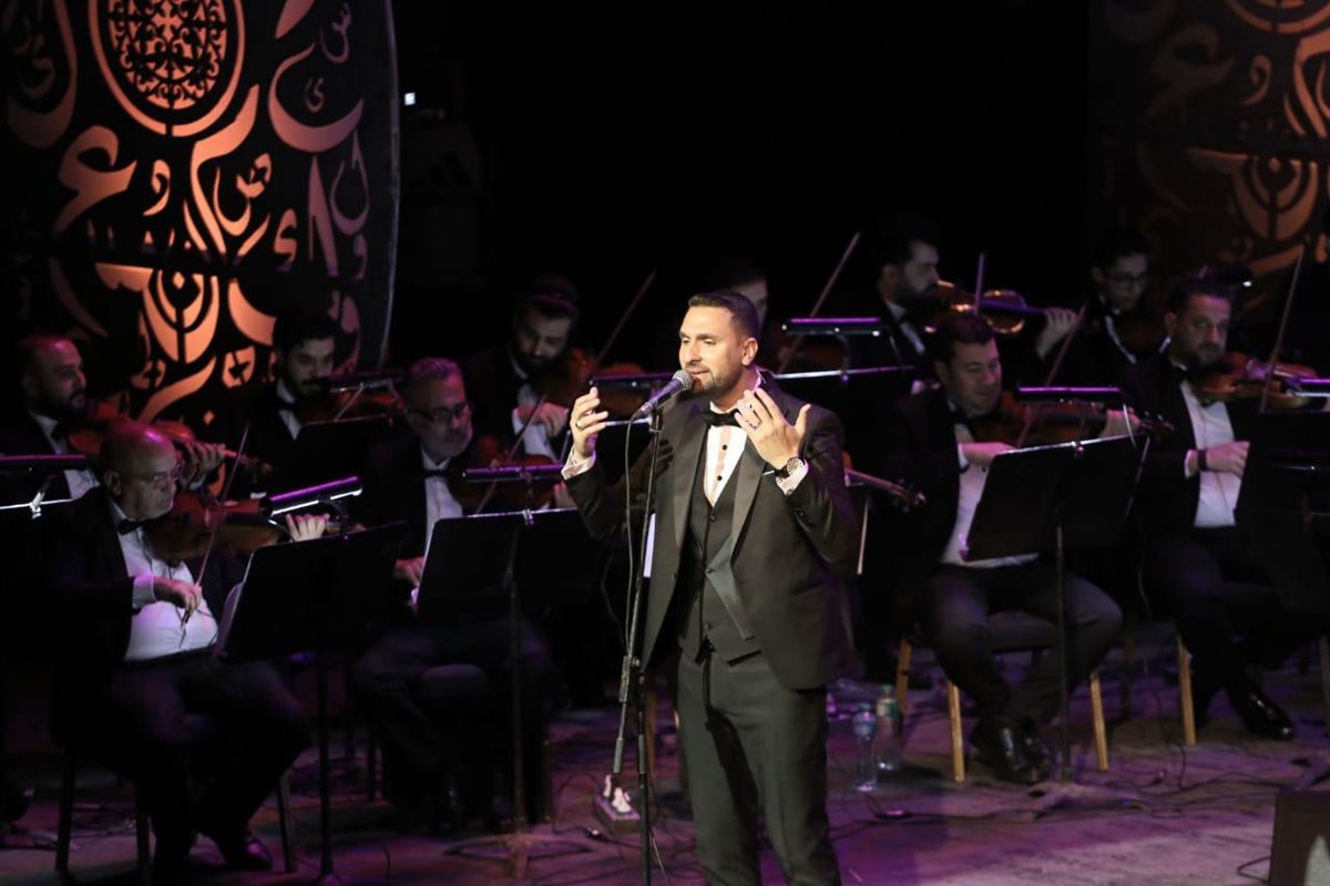 لقطات من حفل نجوم الموسيقى العربية بأعمال العندليب في الأوبرا