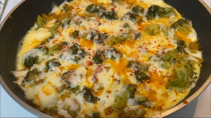 طريقة عمل البروكلي بالبيض