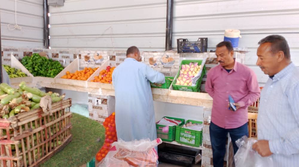 منافذ بيع السلع في الوادى الجديد