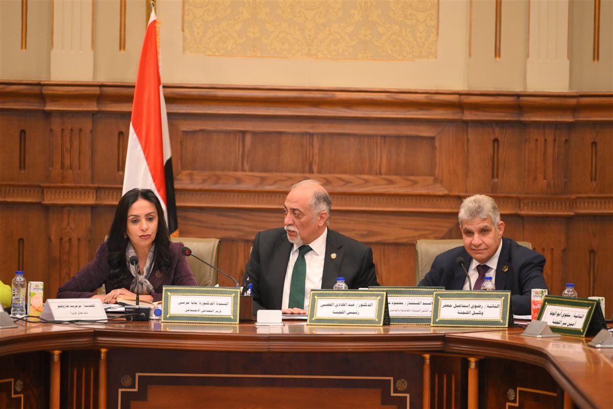 جانب من مشاركة وزيرة التضامن