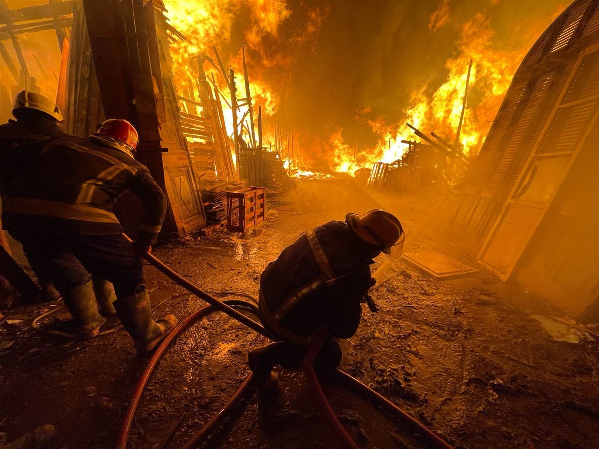 حريق الشرابية