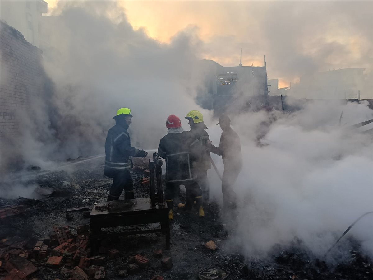 حريق الشرابية