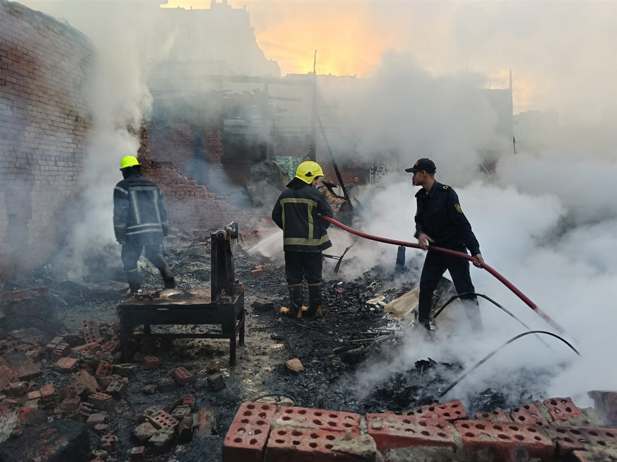 حريق الشرابية