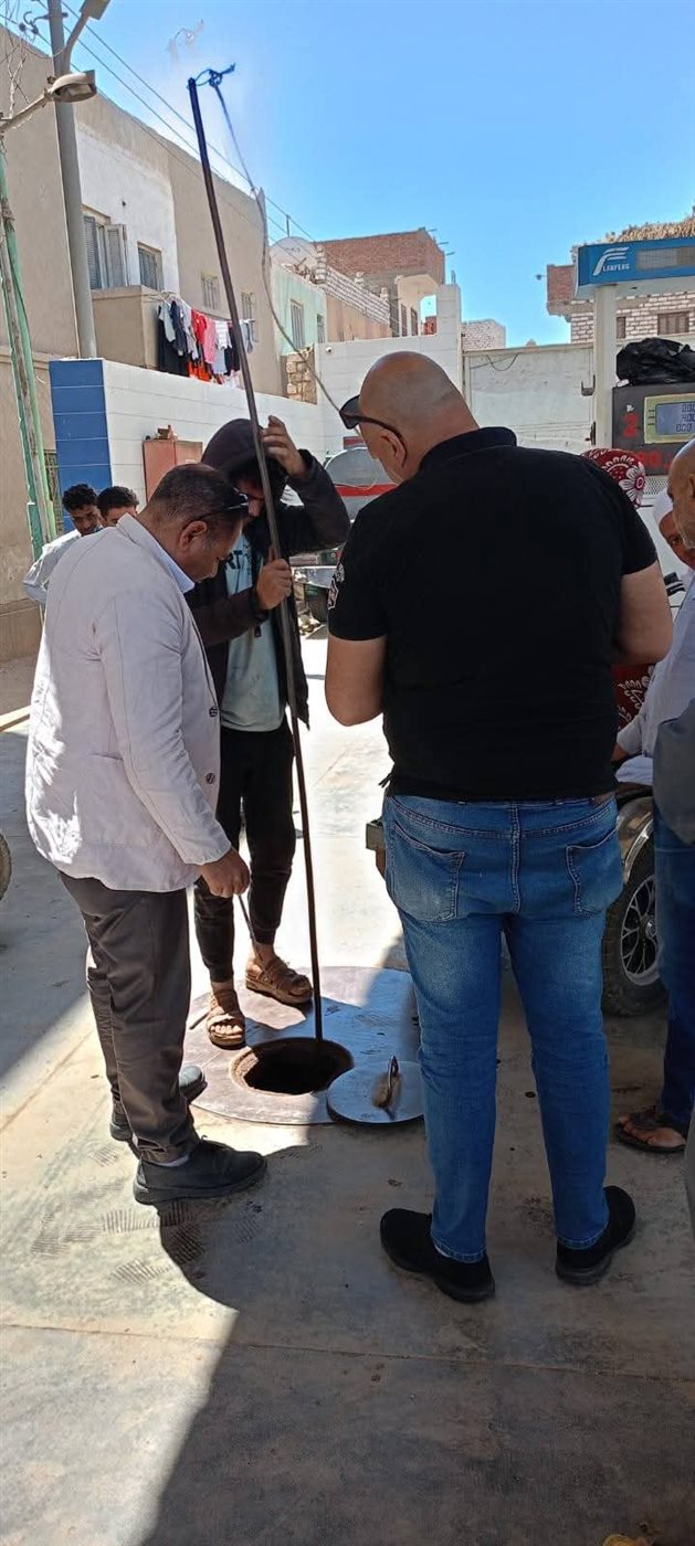 حملات تفتيشية بمحطات الوقود في المنيا