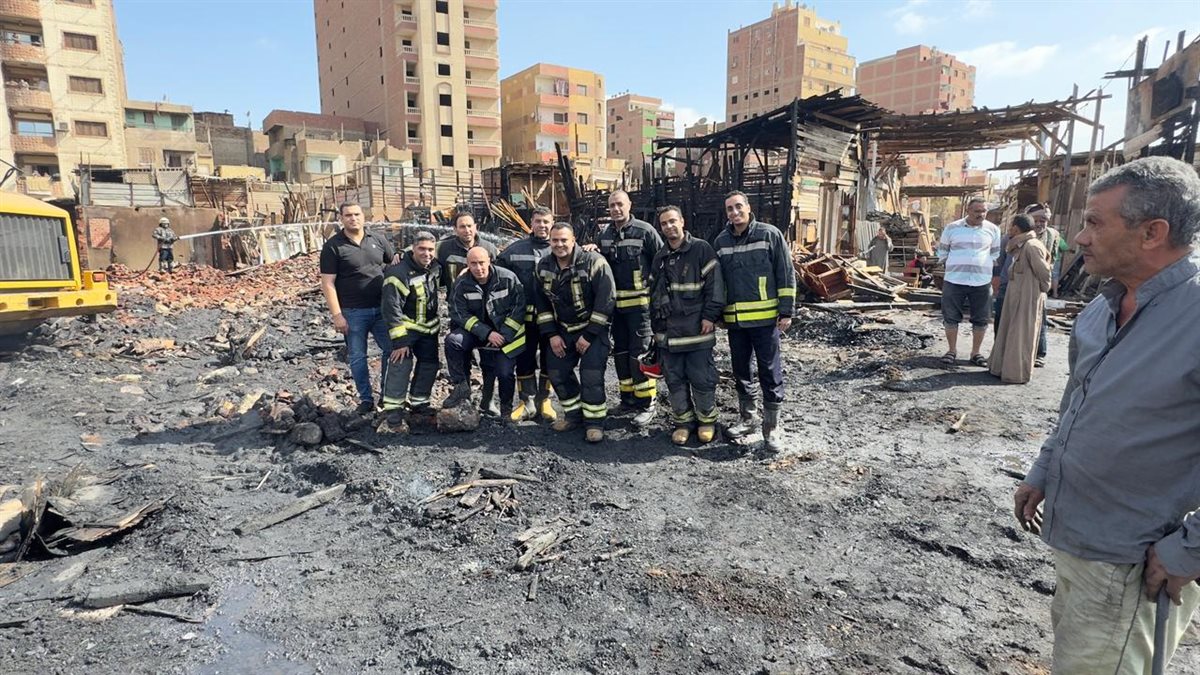 حريق الشرابية