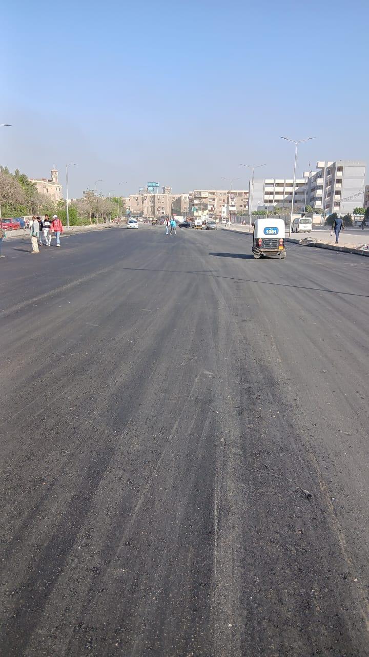 رفع كفاءة شارع نهضة مصر