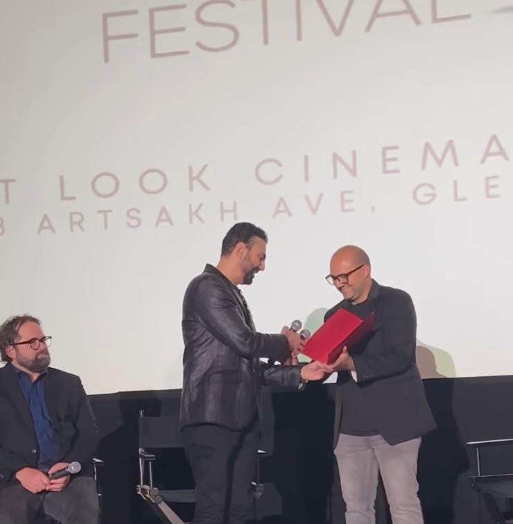 تكريم محمد كريم بمهرجان هوليوود للفيلم العربي بالولايات المتحدة