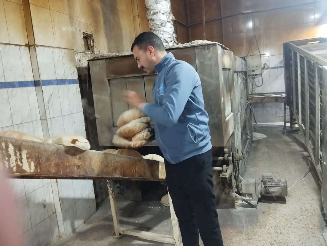 حملة تموينية علي مخابز دسوق
