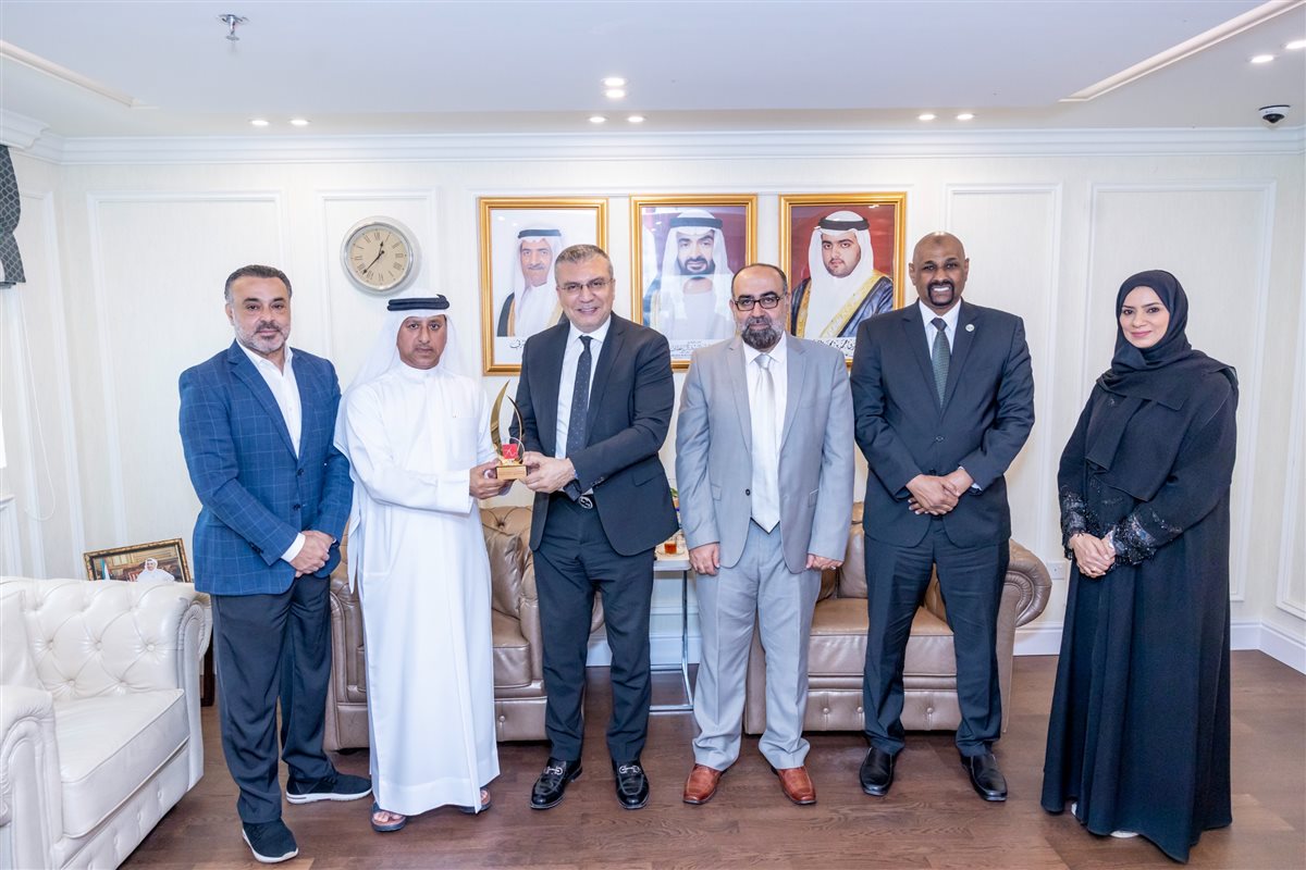 عمرو الليثي رئيس إتحاد إذاعات وتلفزيونات منظمة التعاون الإسلامي  يتفقد ستوديوهات التلفزيون وإذاعتي زايد والفجيرة  