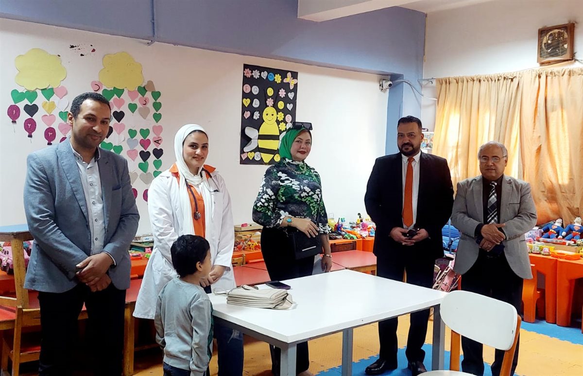 جانب من الزيارة