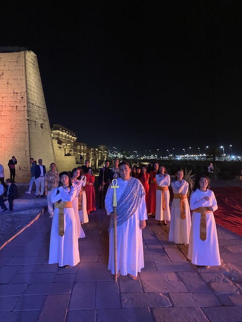 احتفالية كبرى بمعبد الأقصر لتتويجها عاصمة الثقافة