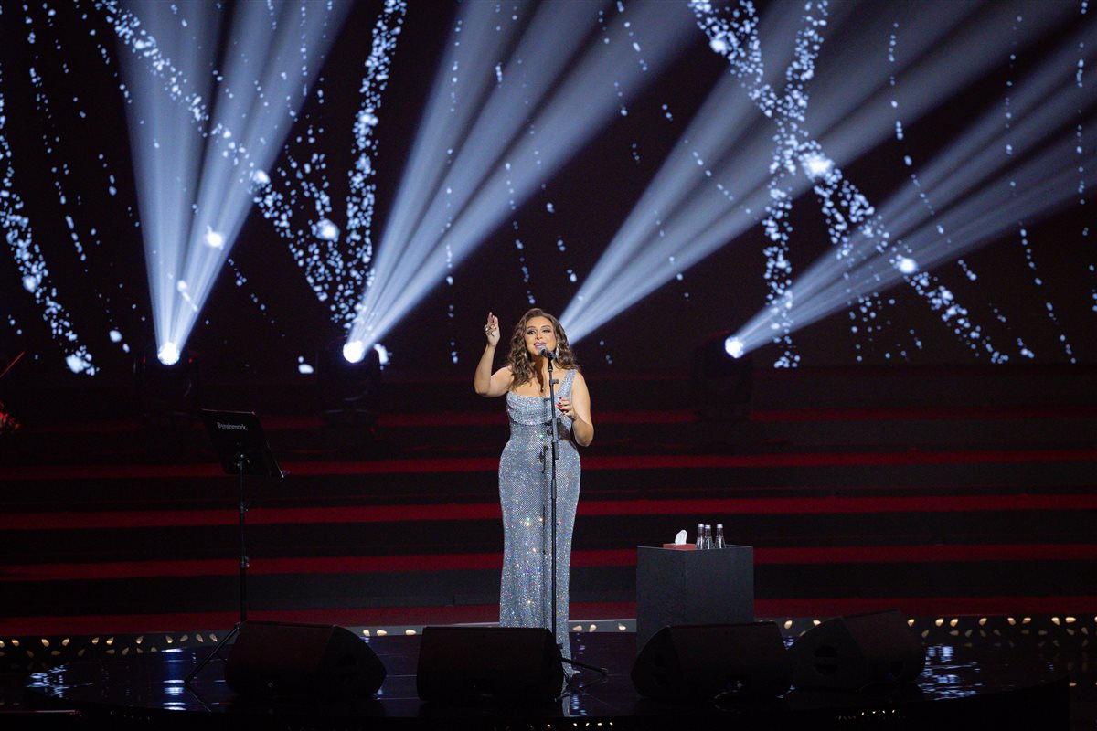 أنغام من حفلها بـ جدة 