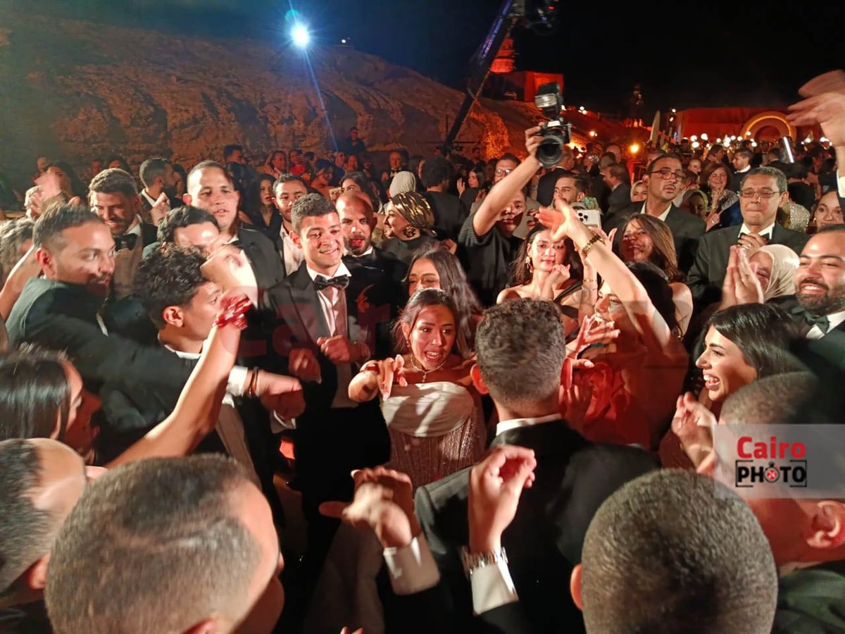 حضور أحمد أبو هشمية ورقص أحمد داش.. لقطات من حفل زفاف كريم داش وهايدي الخولي