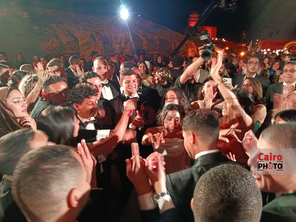 حضور أحمد أبو هشمية ورقص أحمد داش.. لقطات من حفل زفاف كريم داش وهايدي الخولي