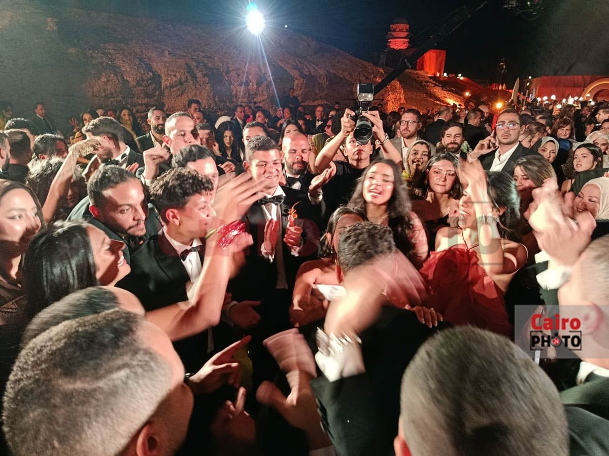 حضور أحمد أبو هشمية ورقص أحمد داش.. لقطات من حفل زفاف كريم داش وهايدي الخولي