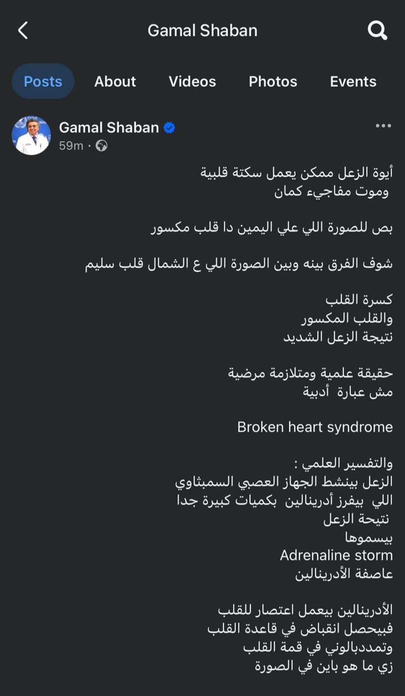 منشور الدكتور جمال شعبان