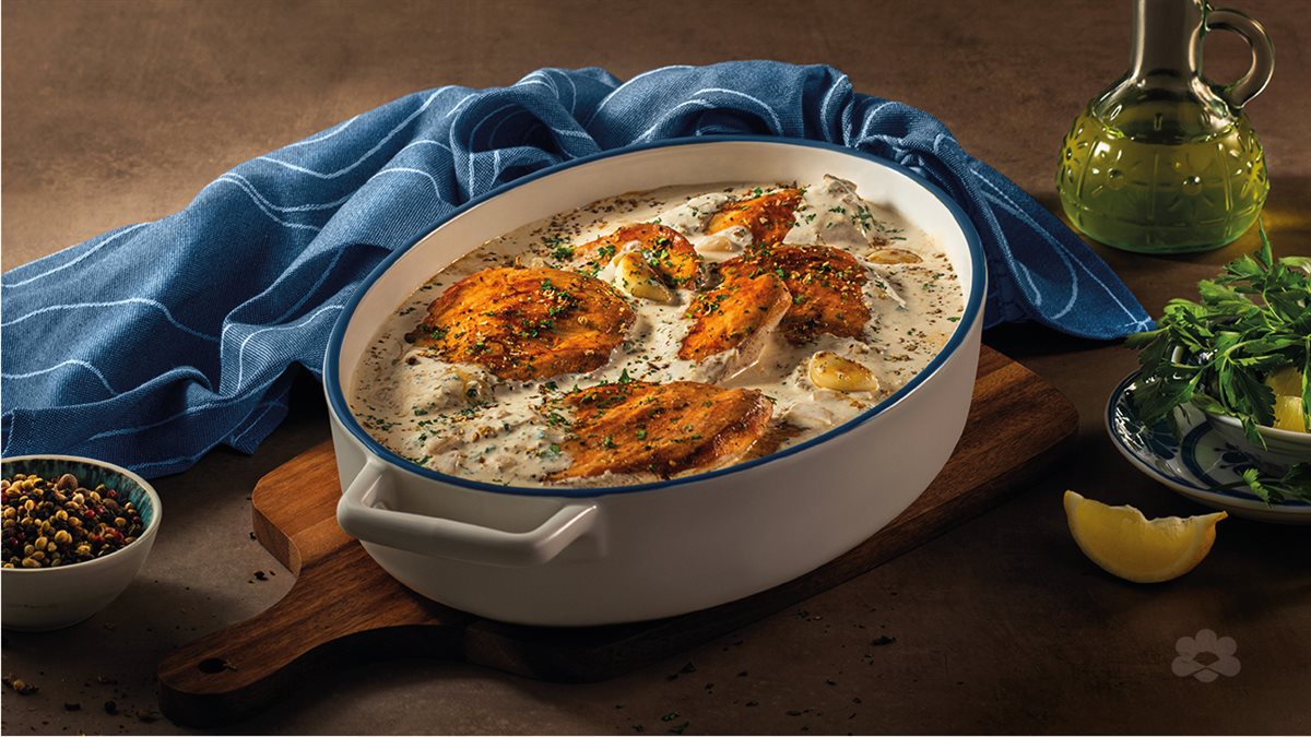 مقادير عمل صدور الدجاج بصوص الكريمة والليمون