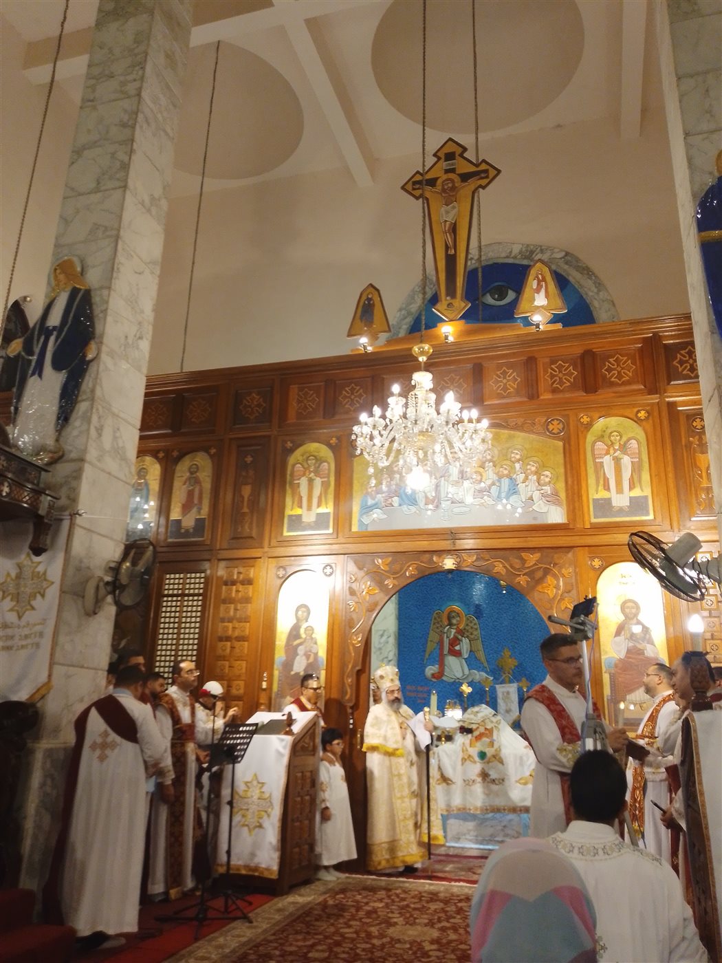 جانب من القداس