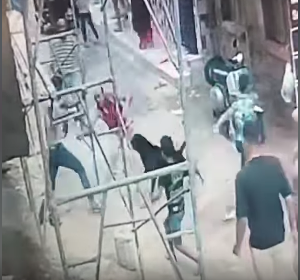 جانب من الفيديو المتداول 