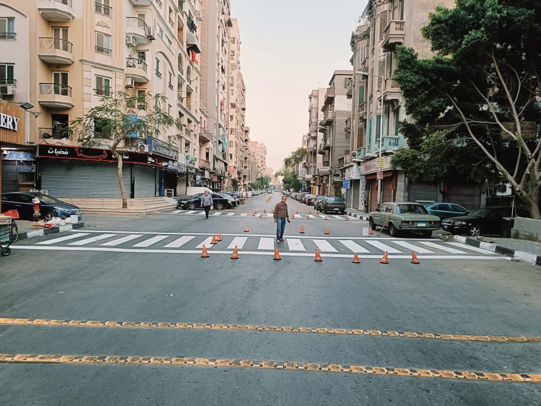 الإنتهاء من أعمال رصف وتطوير شارع روض الفرج 