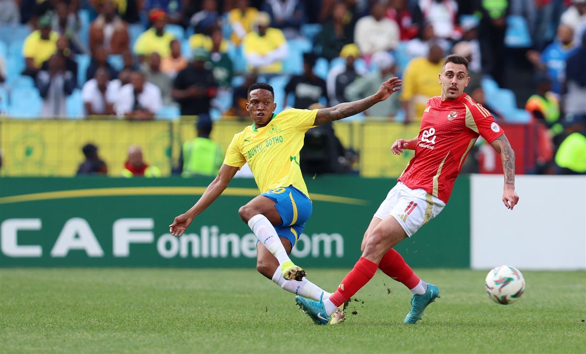 لقطات من مباراة الأهلي وصن داونز في ذهاب نصف نهائي دوري أبطال إفريقيا