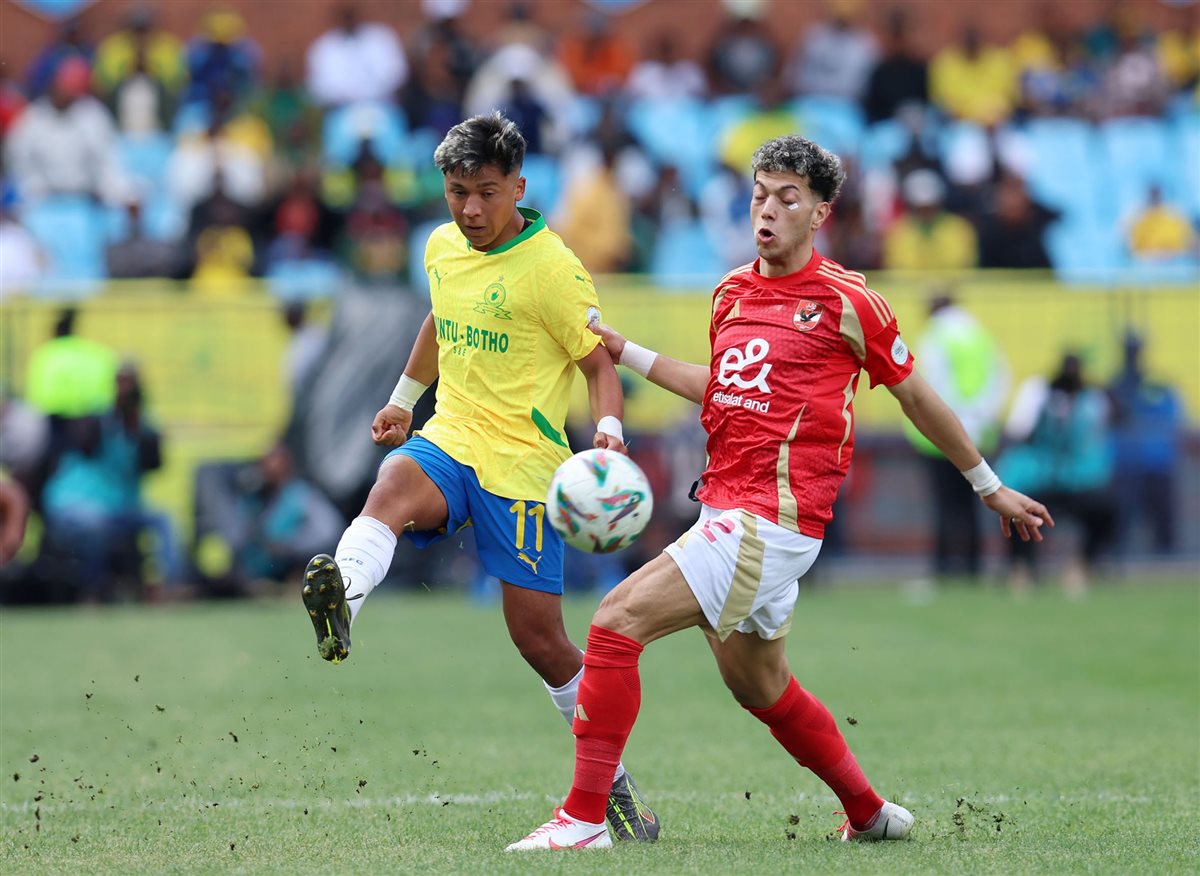 لقطات من مباراة الأهلي وصن داونز في ذهاب نصف نهائي دوري أبطال إفريقيا