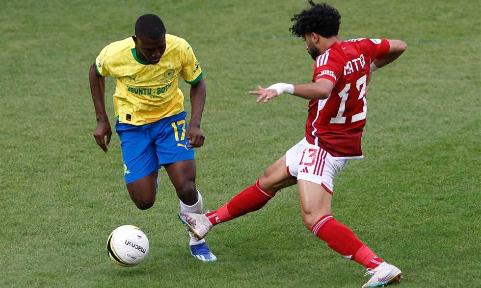 من مباراة الأهلي وصن داونز