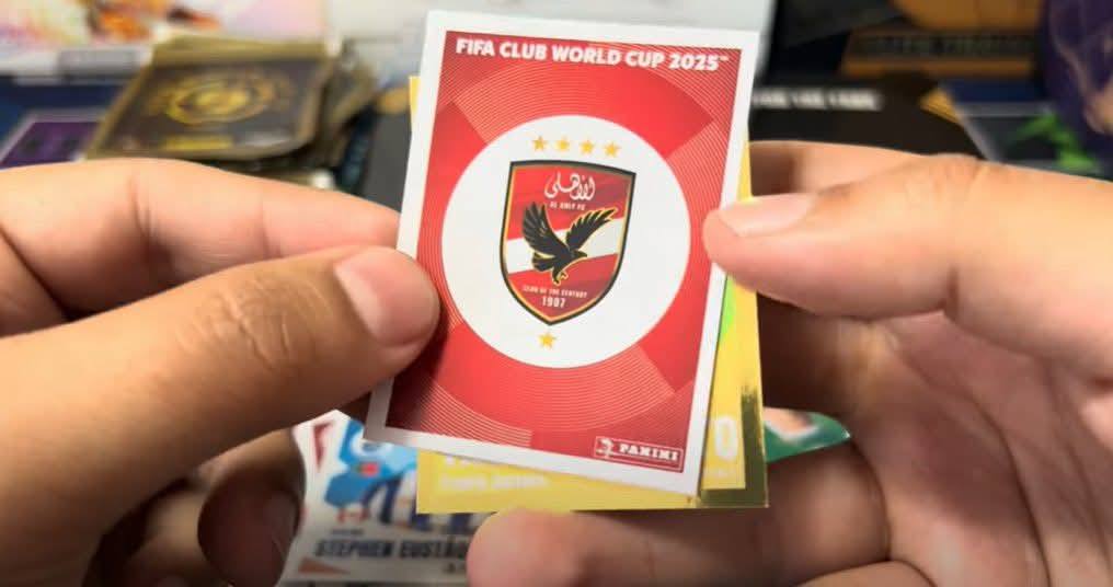 ملصق الأهلي من ألبوم كأس العالم للأندية