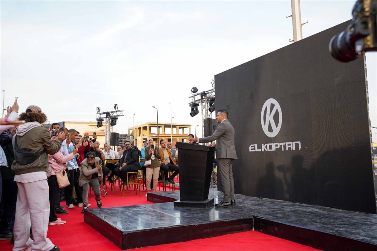 رجل الأعمال الشاب مصطفى فايد - صاحب معرض القبطان للسيارات