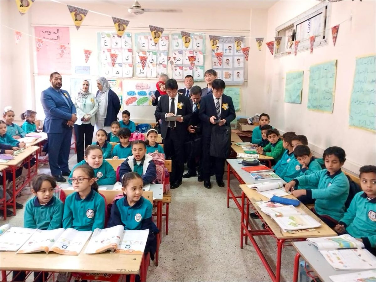 جانب من الزيارة