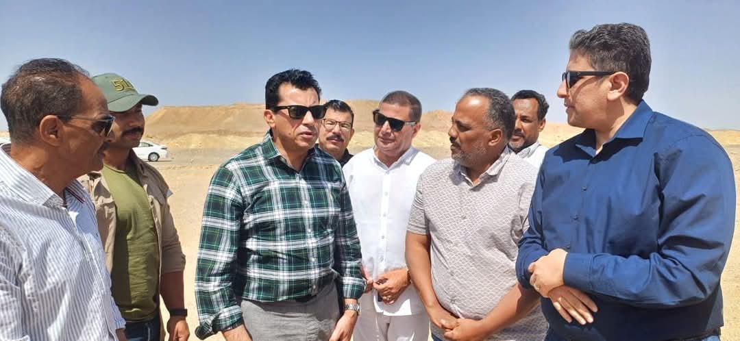 زيارة وزير الشباب والرياضة لمرسى علم