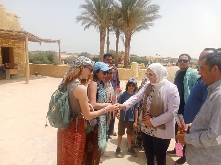 رئيس مجلس مدينة يوسف الصديق خلال جولتها