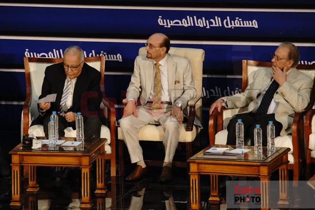 محمد صبحي في مؤتمر مستقبل الدراما في مصر بـ ماسبيرو