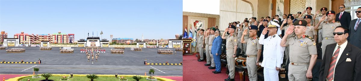 القوات المسلحة تحتفل بتخريج الدفعة 167 من كلية الضباط الإحتياط